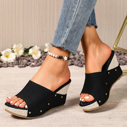 Sandales compensées Ava